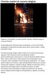 Puścili z dymem choinkę