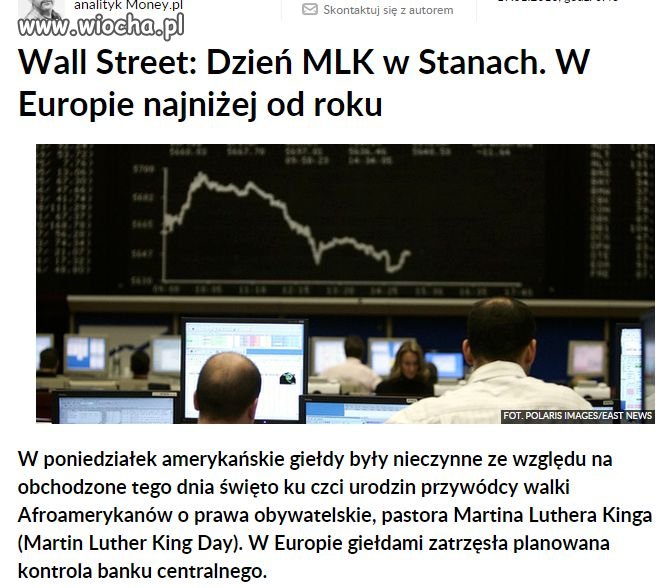 Co się dzieje na tym świecie ...