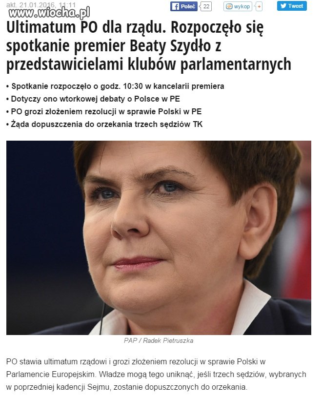 A ci dalej swoje...