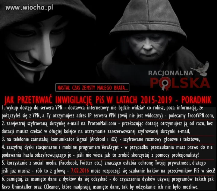 8 lutego 2016 wchodzi w życie ACTA