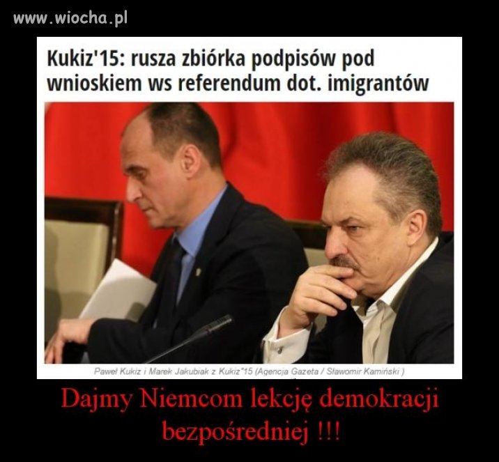 Dajmy Niemcom lekcję demokracji ...