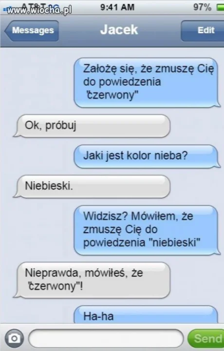 Czerwony