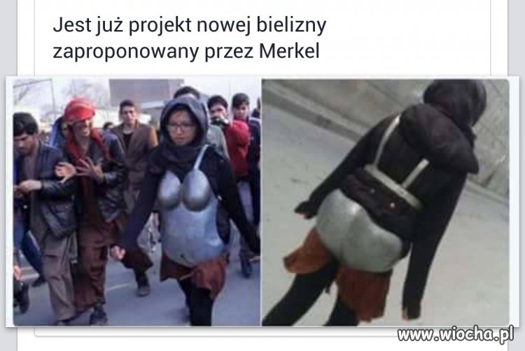 Niemcy nowy projekt bielizny dla kobiet.
