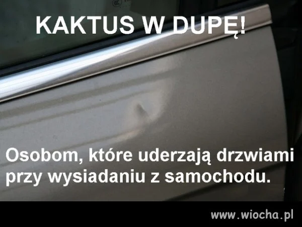 Uważaj jak wysiadasz