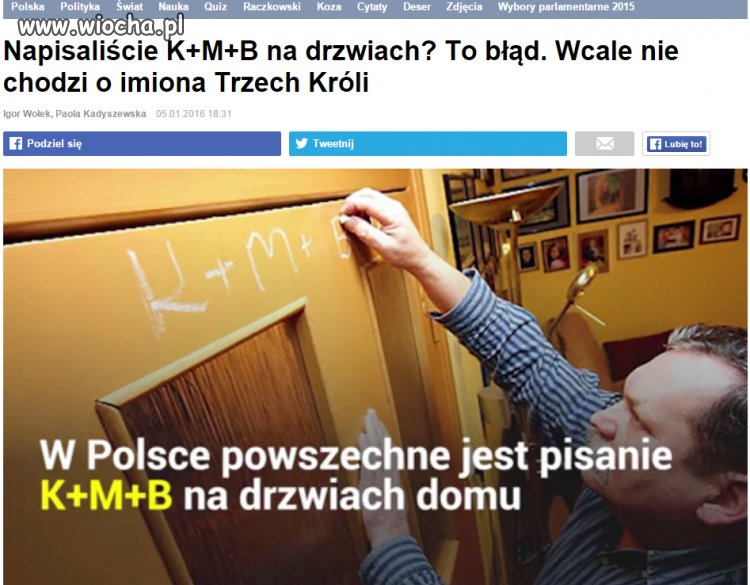 Sugeruję redaktorom z wyborczej aby zajęli się