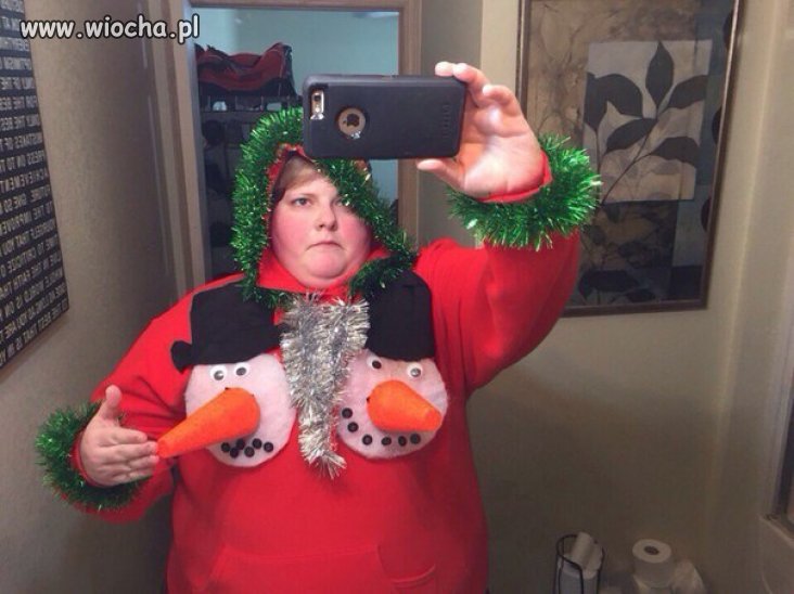 Świąteczne selfie.