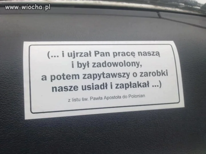 Pan usiadł i zapłakał 
