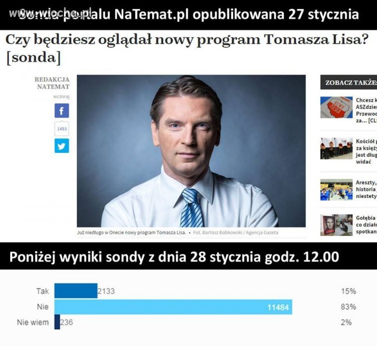 Skończ już waść i wstydu sobie oszczędź