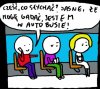 Tymczasem w komunikacji miejskiej.