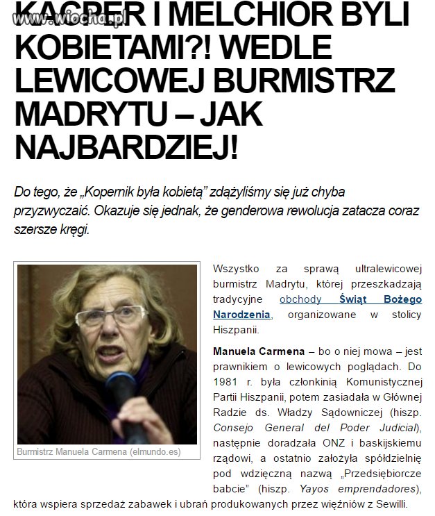 Lewacki debilizm nie ma dna.