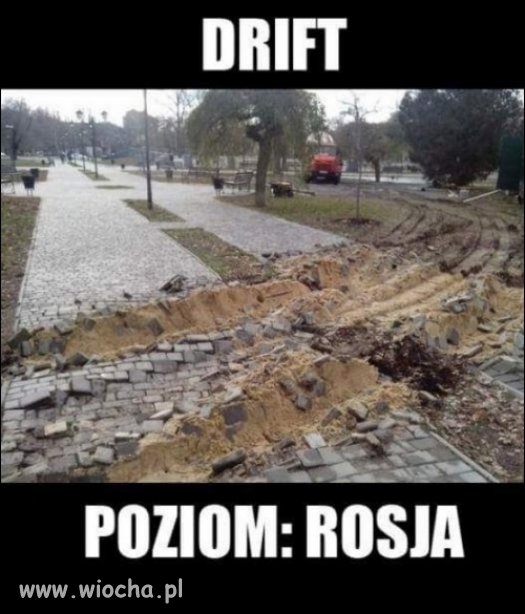 Drift - poziom Rosja