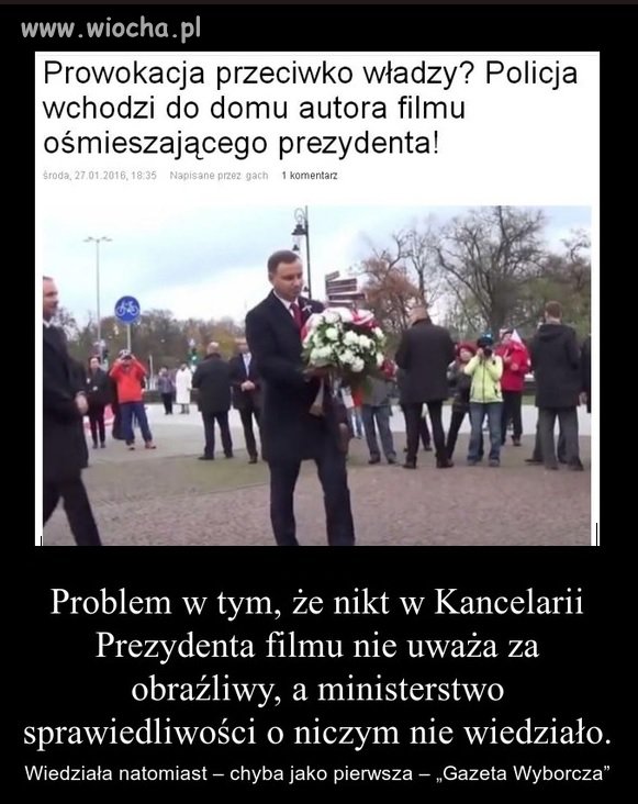 Ale opłacani "propagandziści" mieli pożywkę co?