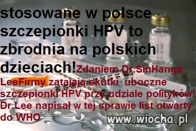 śmiertelne szczepionki HPV