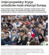 Eureka ! Unia ma nowe przemyślenia...