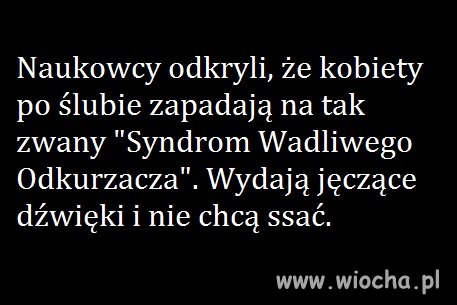 Syndrom Wadliwego Odkurzacza