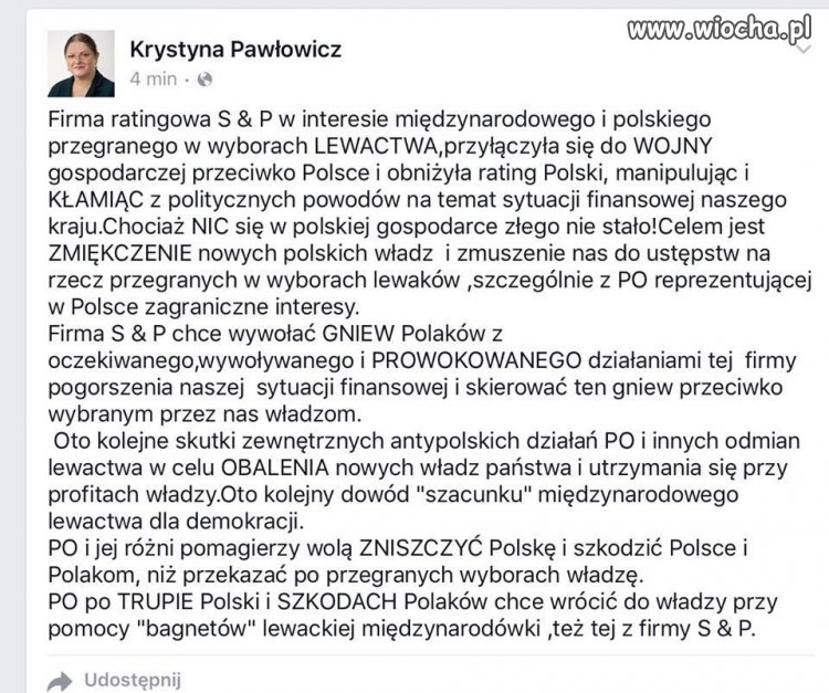 Ooo znów wywęszyli układ