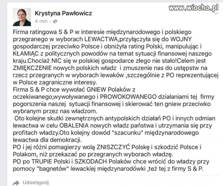 Ooo znów wywęszyli układ