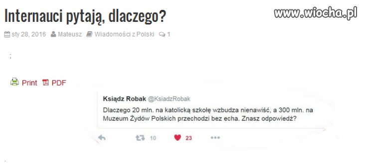 Ani jedno, ani drugie nie powinno mieć miejsca