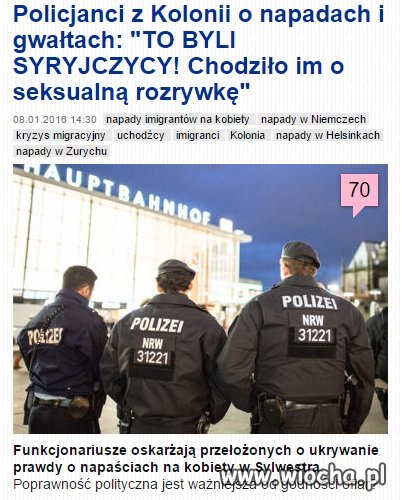 Poprawność polityczna ponad wszystko.
