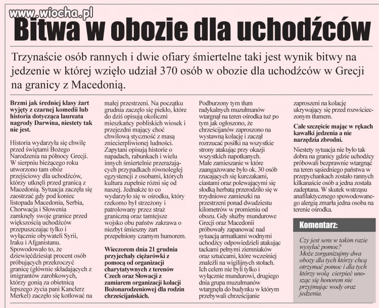 A niech wszyscy się zatłuką.