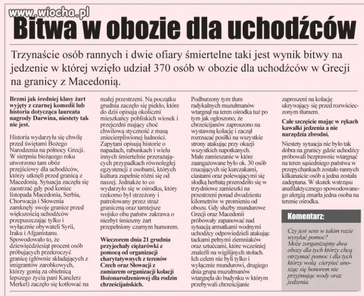 A niech wszyscy się zatłuką.