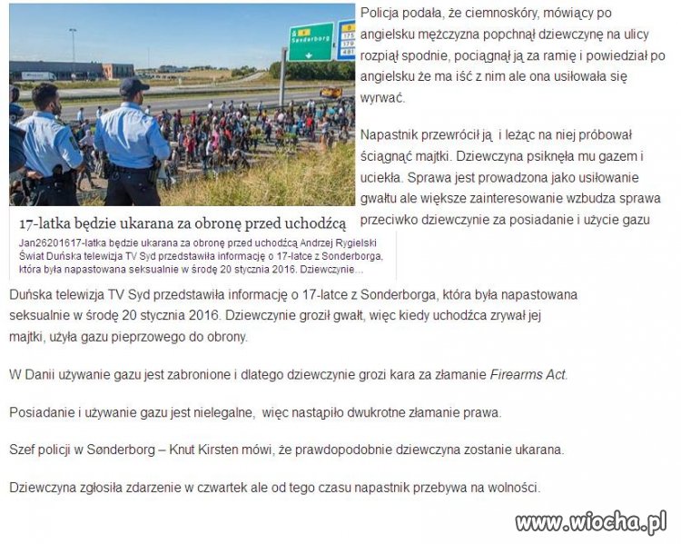 Gwałciciel na wolności a ofiara będzie ukarana.
