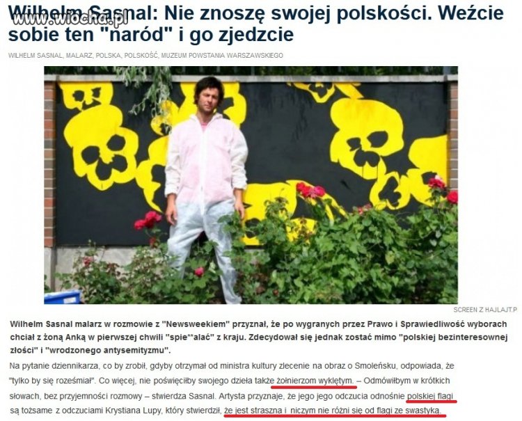 Wypowiedź  "polaka"