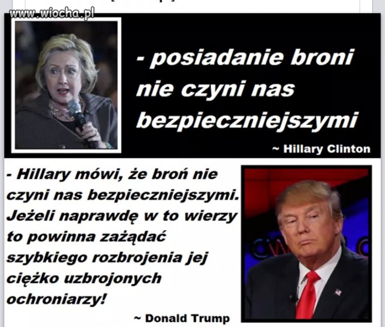 Donald Trump gasi Hillary
