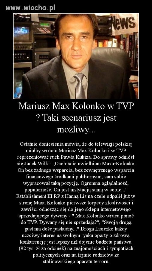 Jeśli mamy na myśli niezależne dziennikarstwo