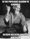 Żeby rano zawału nie dostać 
