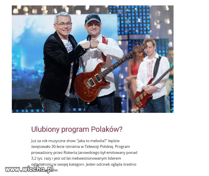 Już za rok 30-lecie "Jaka to melodia"