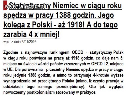 Aby Niemcom żyło się lepiej