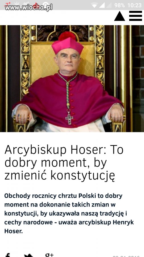 Jestem katolikiem ale to już przegięcie.
