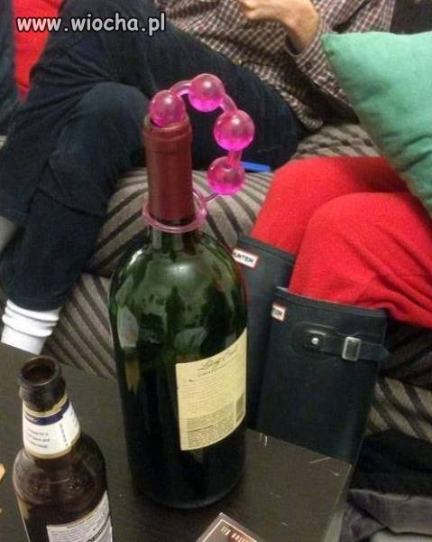 To wino coś g...m daje