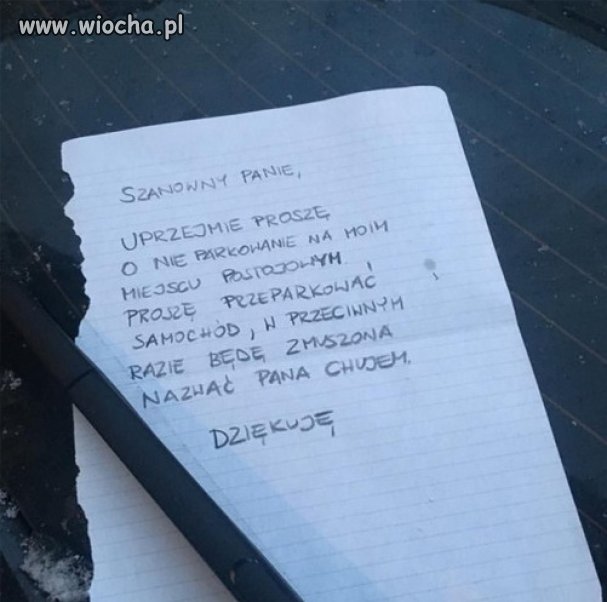 Krótki i dosadny przekaz