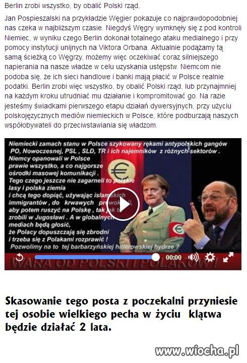 Niemiecki zamach stanu w Polsce.