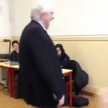 Tymczasem na wykładzie