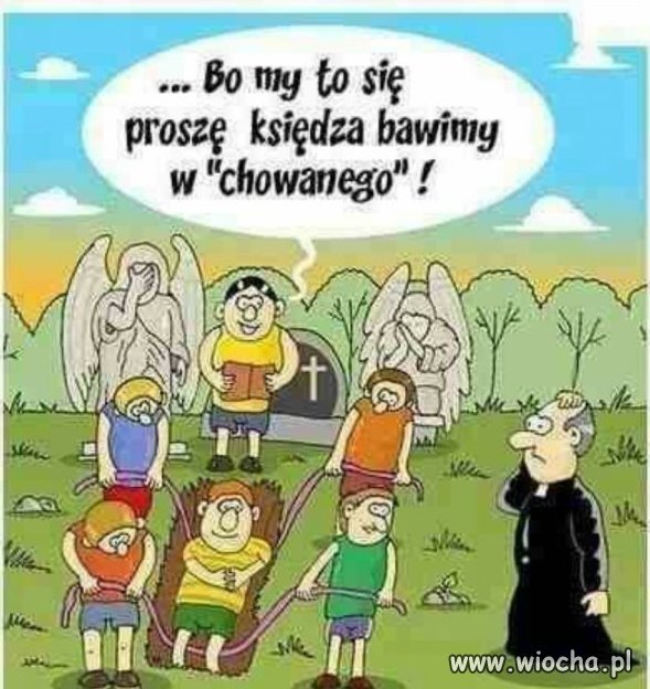 Zabawa w chowanego.