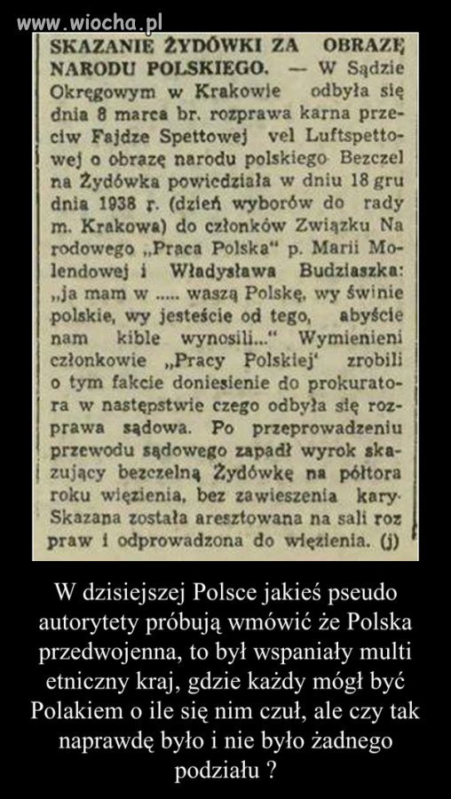 Ja mam w ... waszą Polskę...