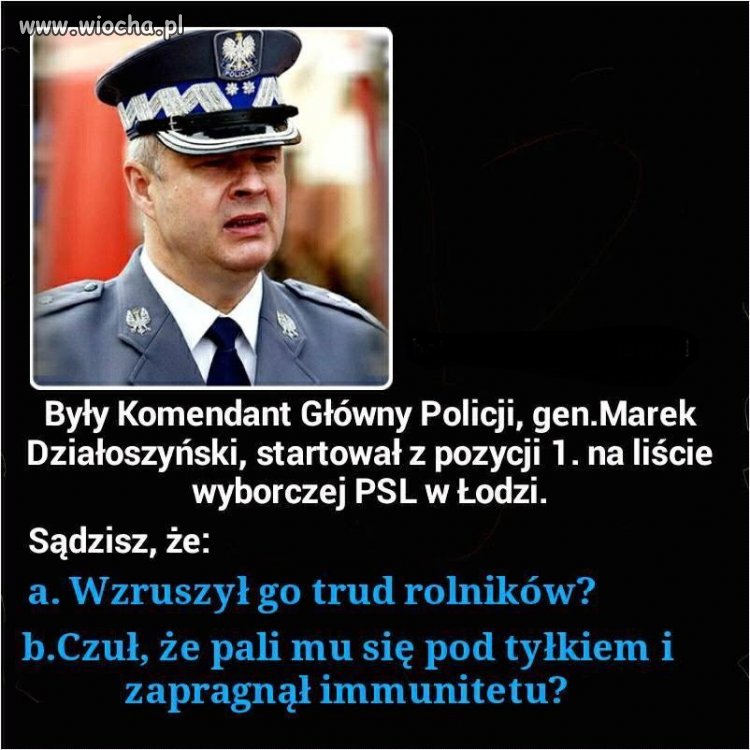 A TY który punkt wybierasz?