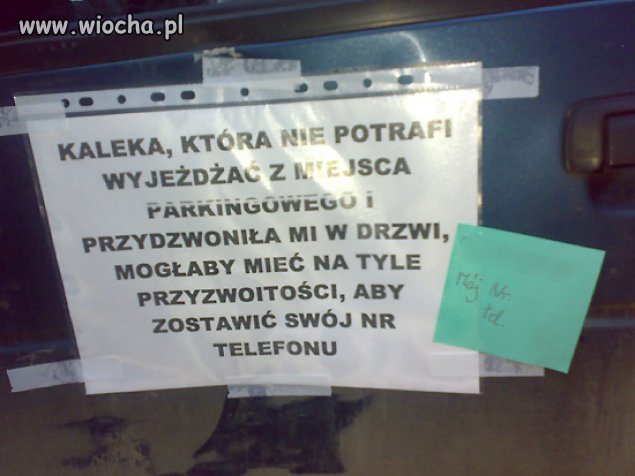 I zostawił