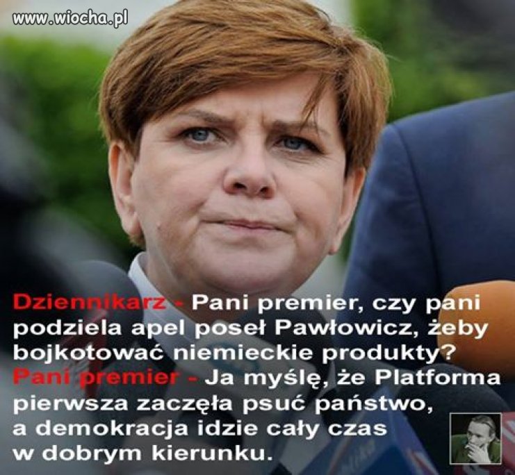 Tak odpowiada się na niewygodne pytania... 