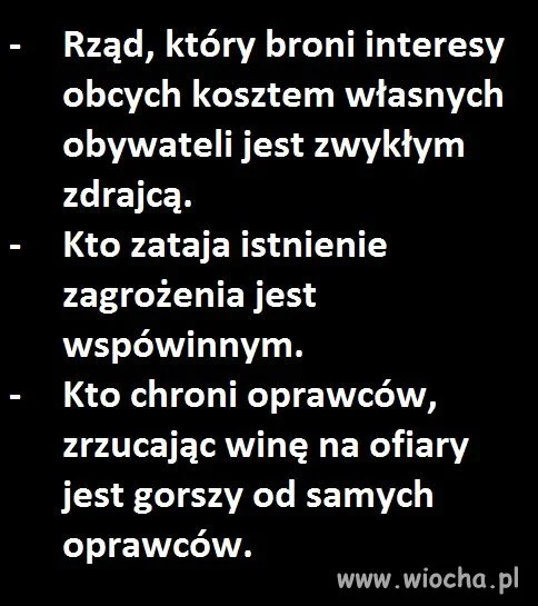 Widzi ktoś analogię do polityki niektórych krajów?