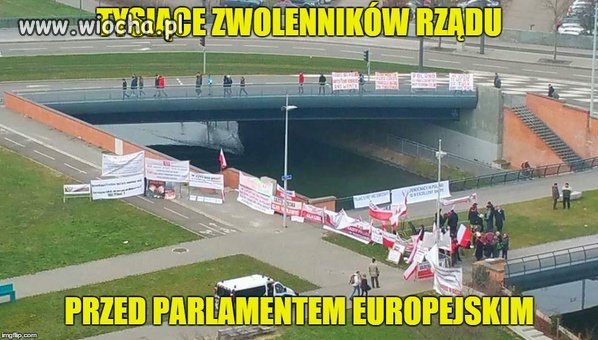 Przed PE trwa obrona polityki PiSu