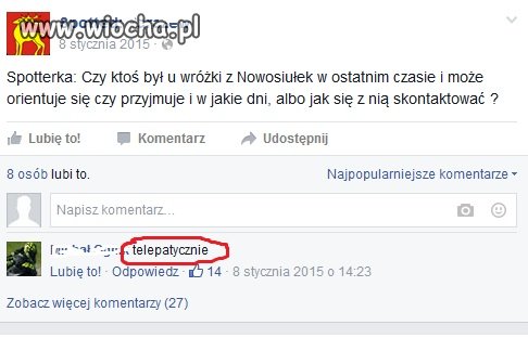 Kontakt z wróżką 