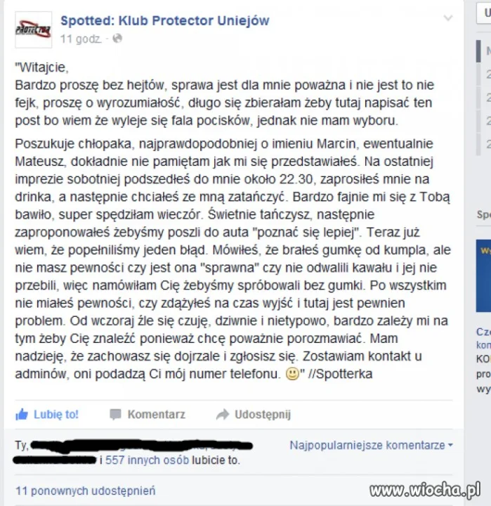 Trzeba się szanować!