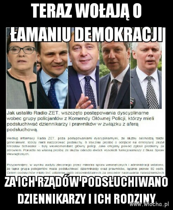 Szczyty hipokryzji