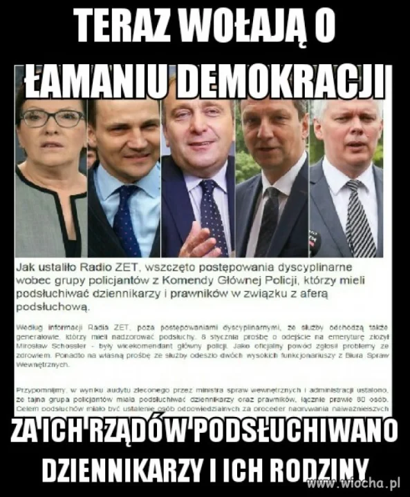 Szczyty hipokryzji