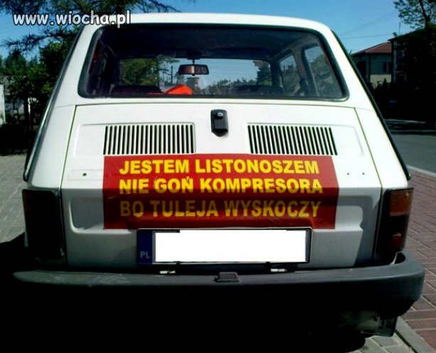 Auto listonosza 