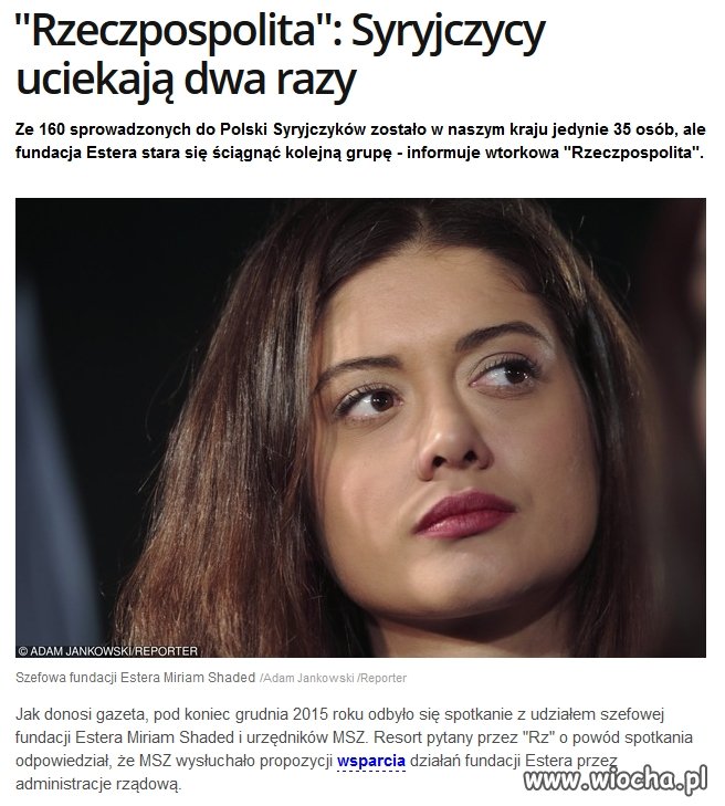 "Uchodźcy" nie chcą mieszkać w Polsce